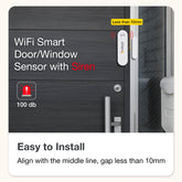 WiFi Smart Door/Window Sensor With Siren - SEKYO INNOVATIONS PRIVATE LIMITED