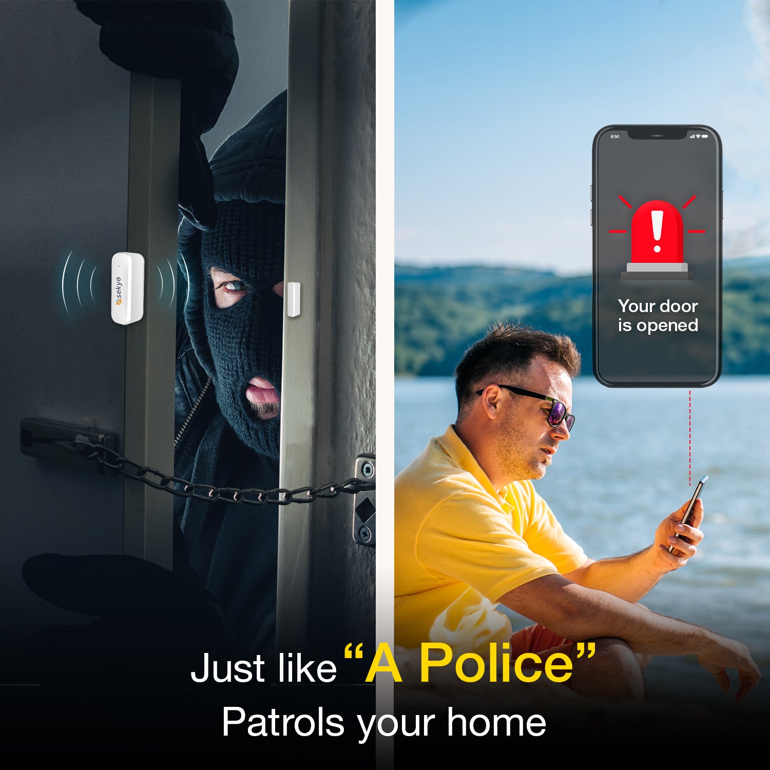 Buy WiFi Smart Door Window Sensor Sekyo Innovation