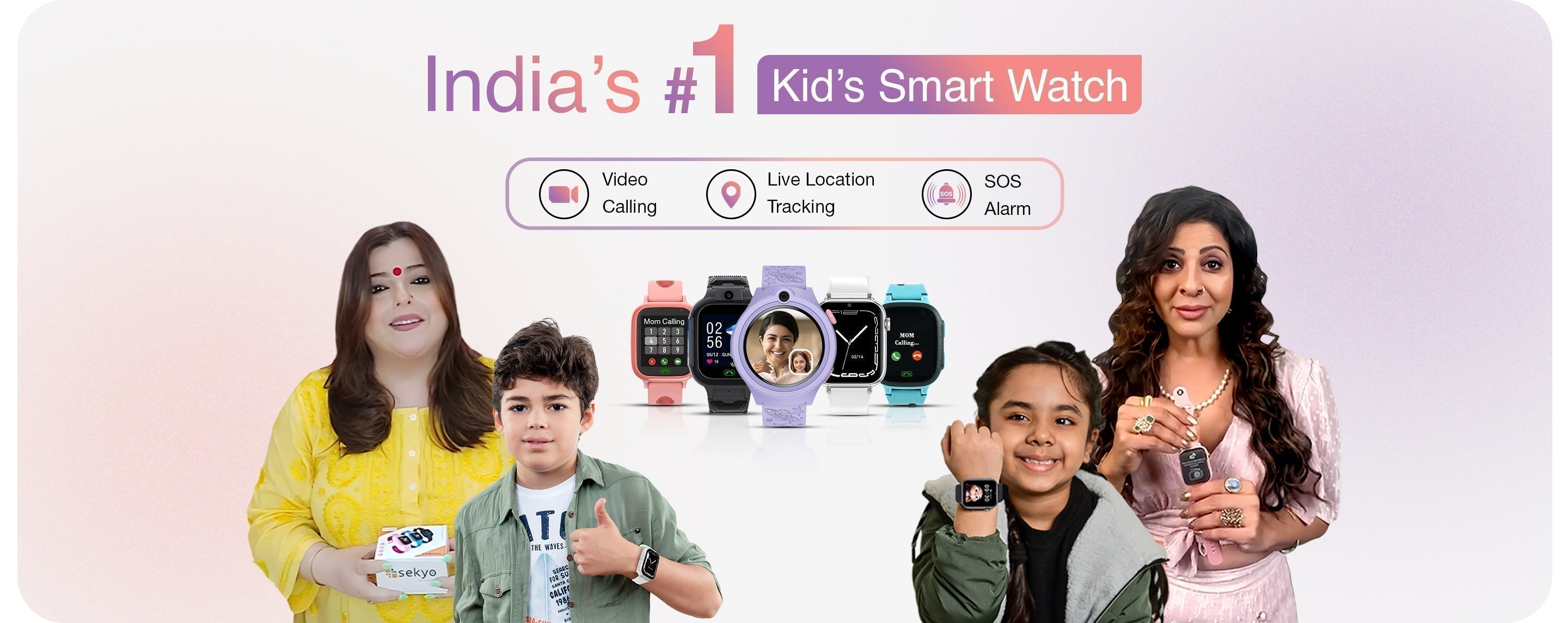 India's No.1 Kids Smartwatch Brand 