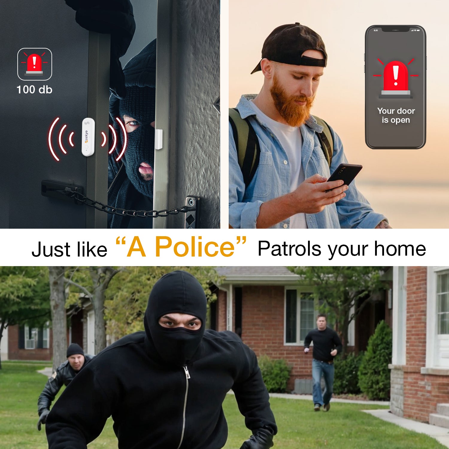 Wifi Smart Door/Window Sensor - SEKYO INNOVATIONS PRIVATE LIMITED