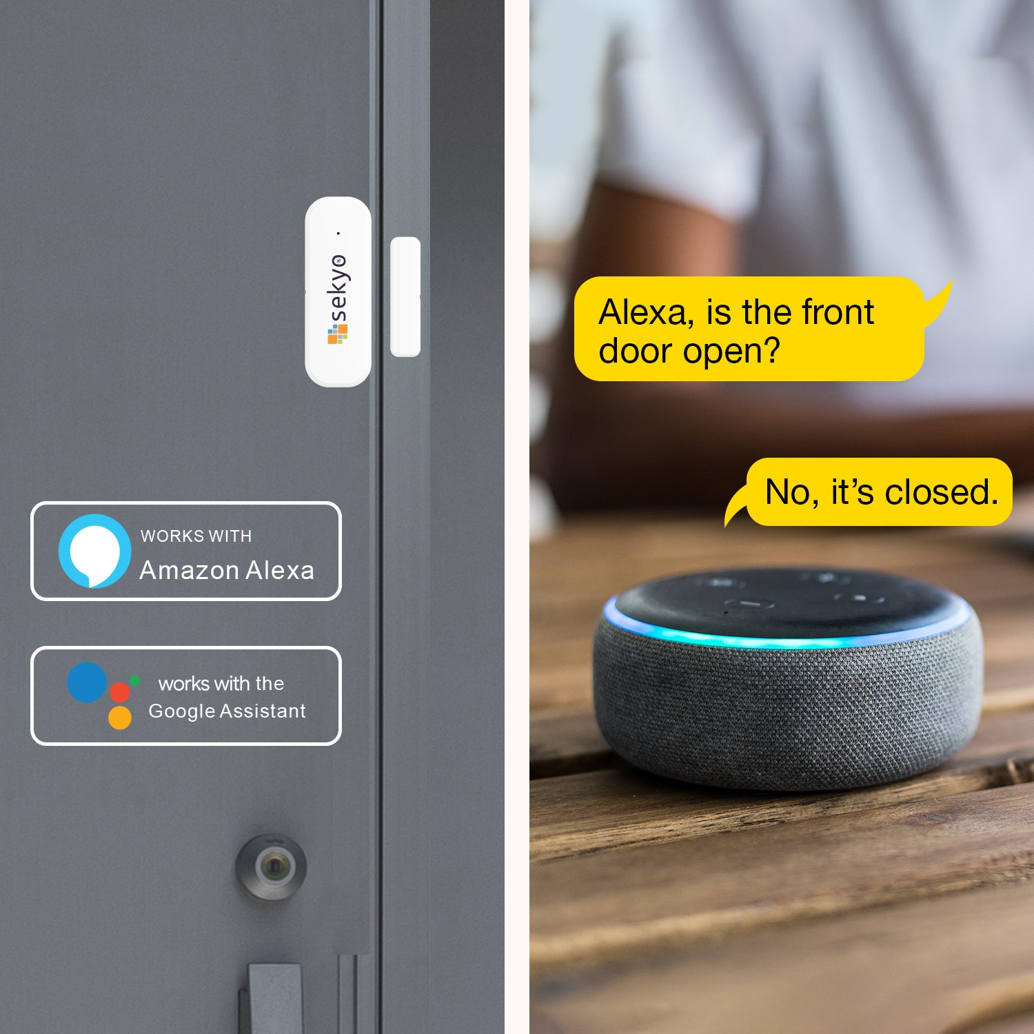 Wifi Smart Door/Window Sensor - SEKYO INNOVATIONS PRIVATE LIMITED