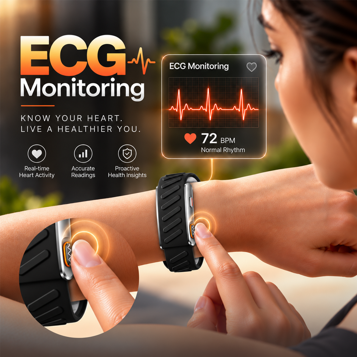 FLEX PRO Smart Health Band