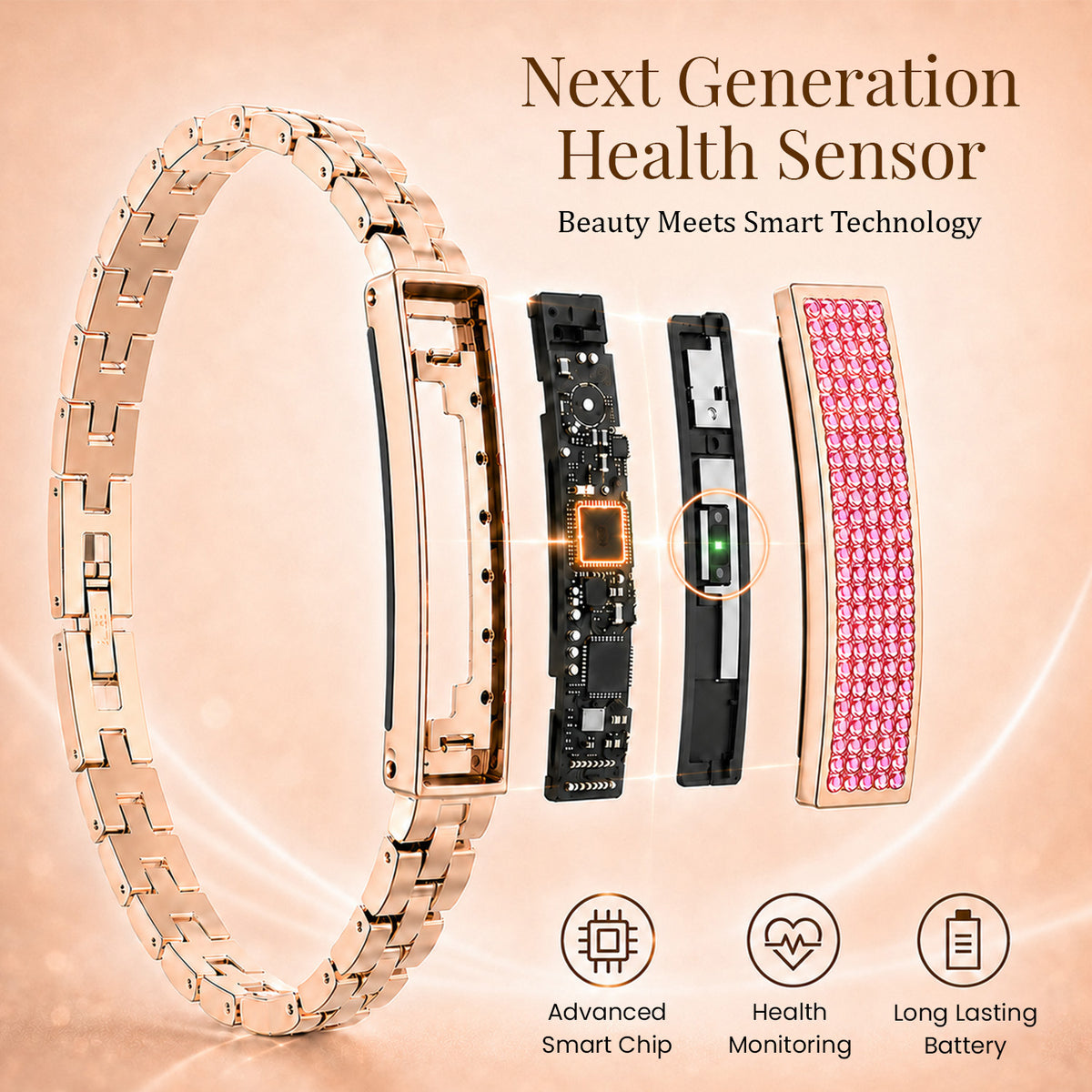 Jewel Fit- Smart Jewellery Bracelet