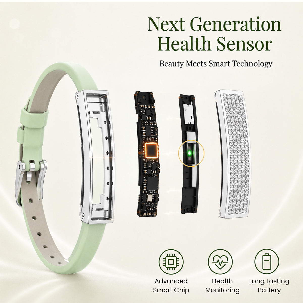 Jewel Fit- Smart Jewellery Bracelet