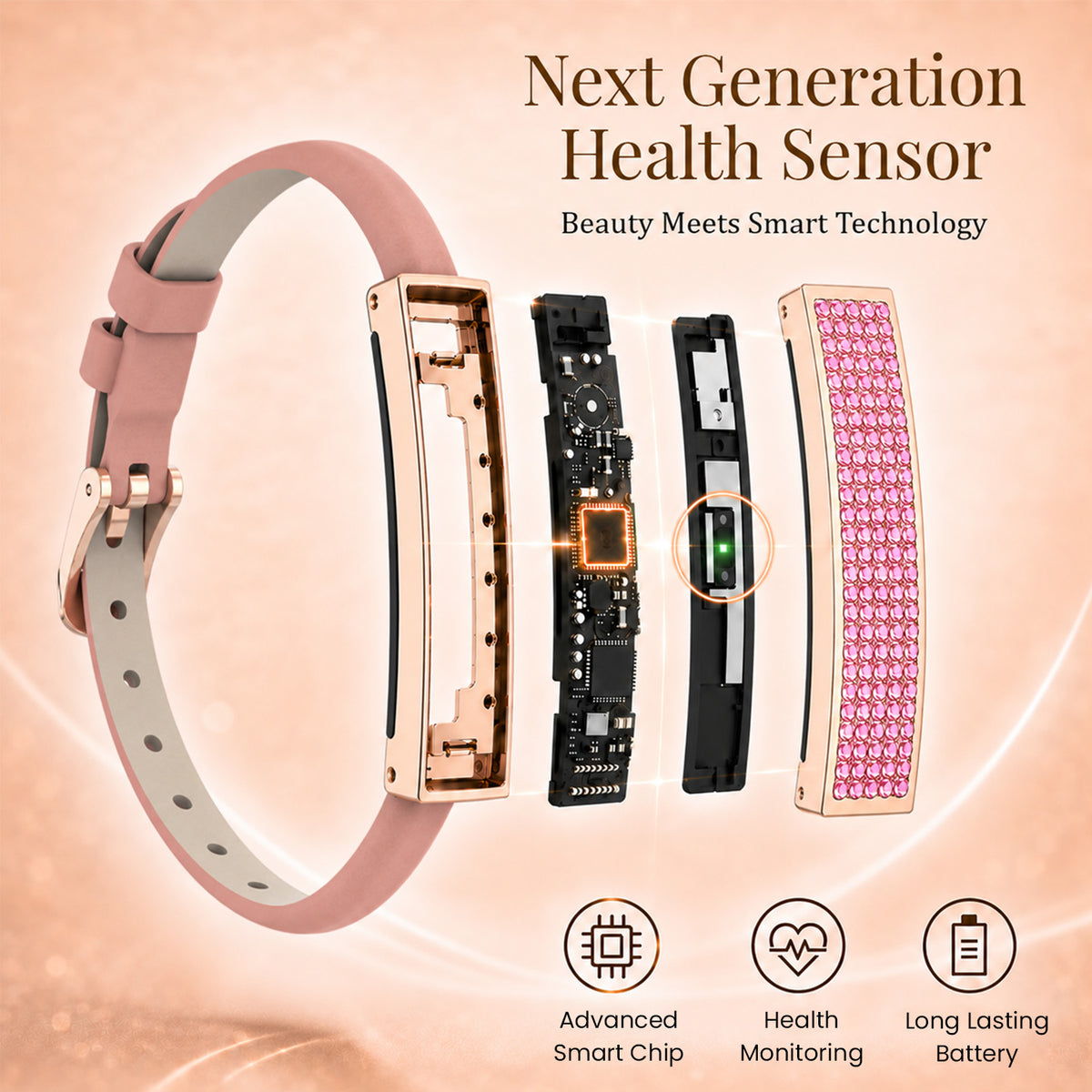 Jewel Fit- Smart Jewellery Bracelet