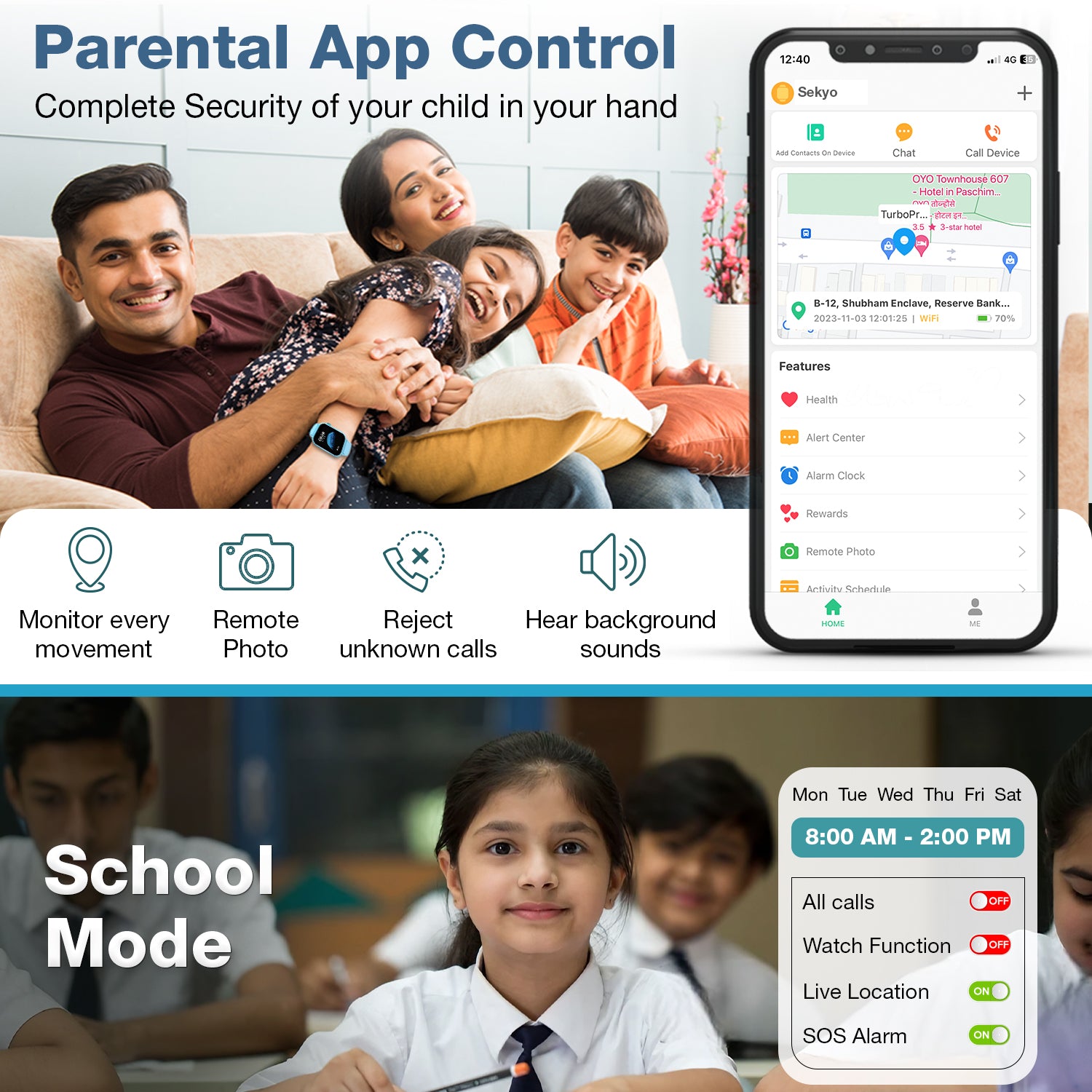 Magic Pro Kids Smart Watch