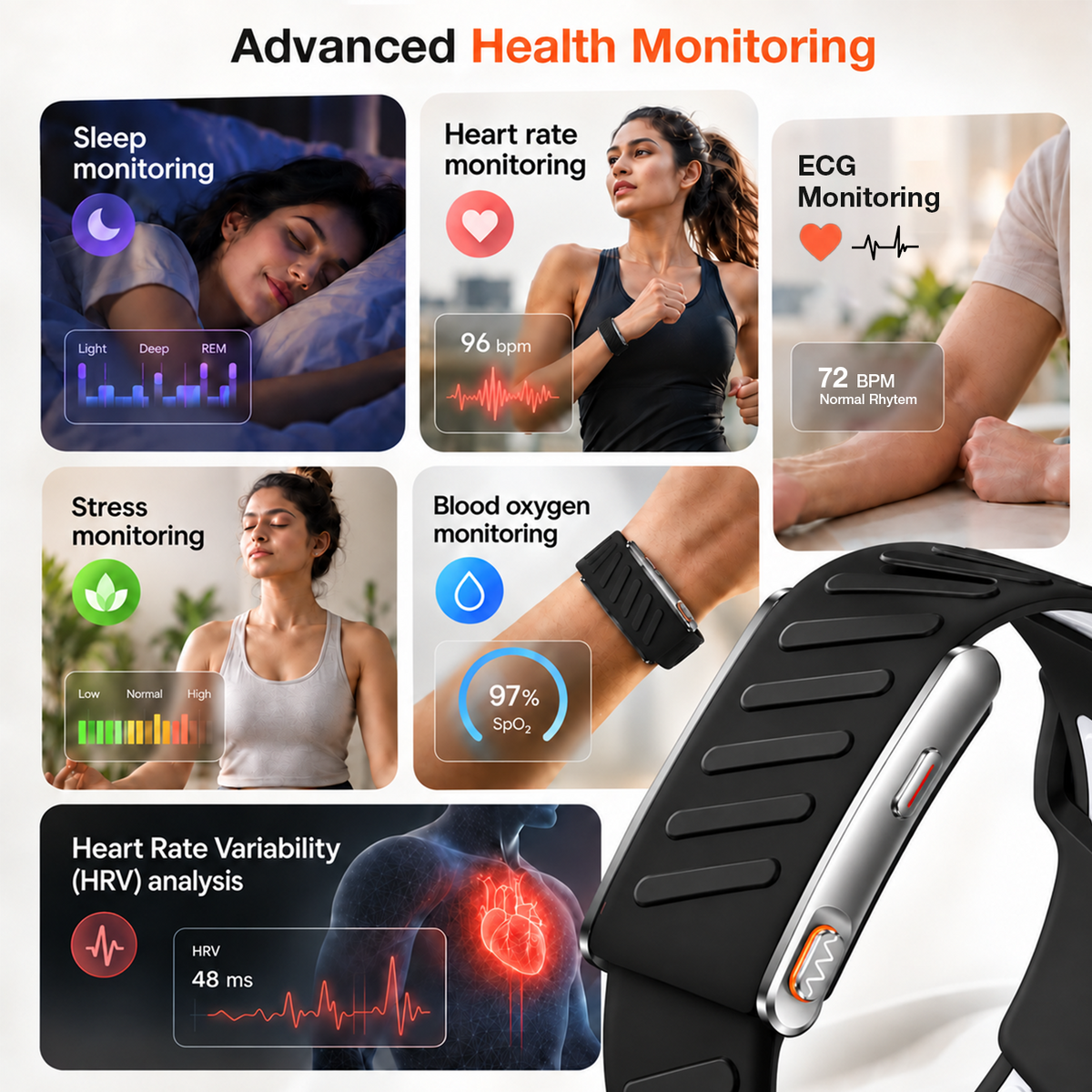 FLEX PRO Smart Health Band