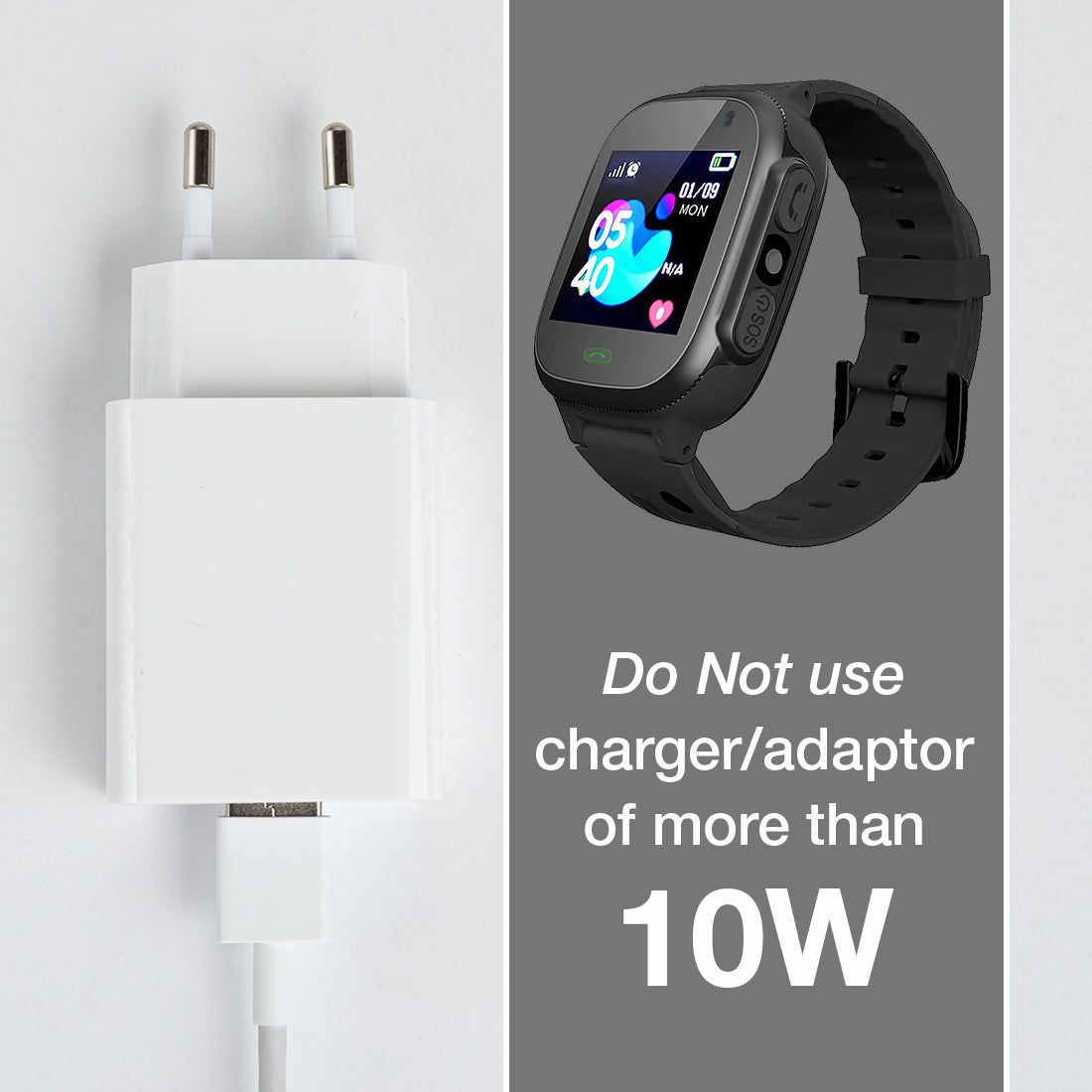 kids smartwatch charger