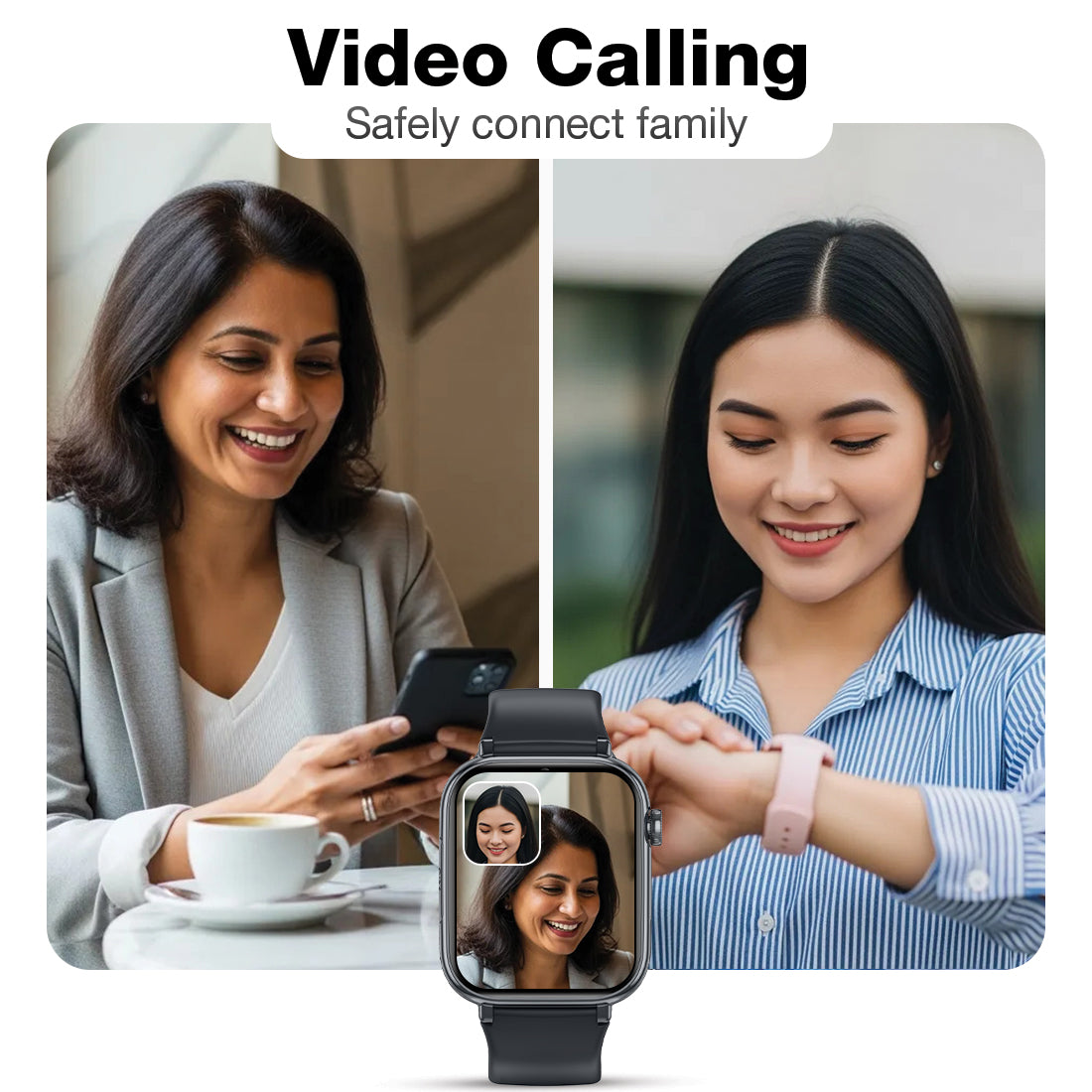 Sekyo Shield Smart Watch For Women - SEKYO INNOVATIONS PRIVATE LIMITED