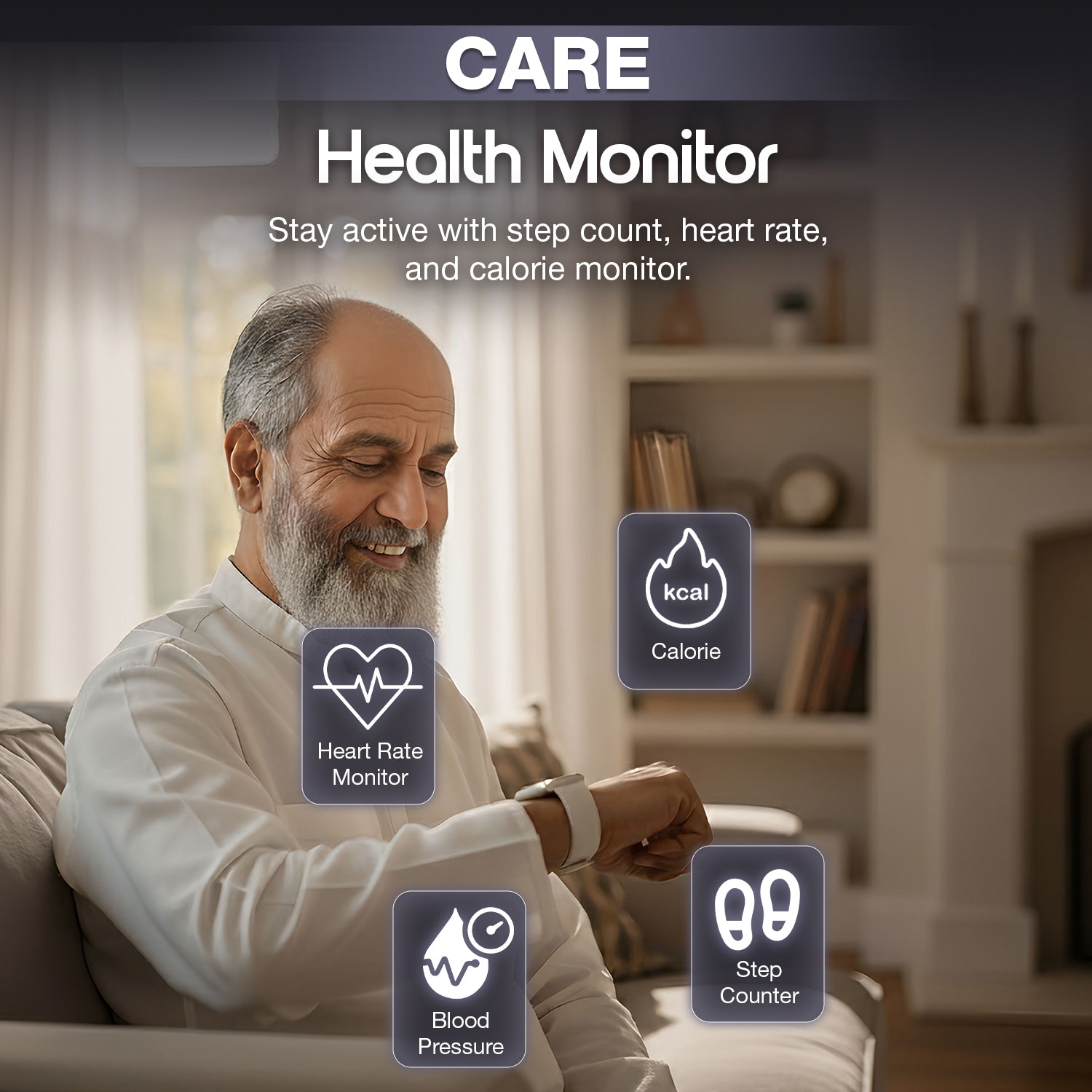 Sekyo Elder Safety Smartwatch