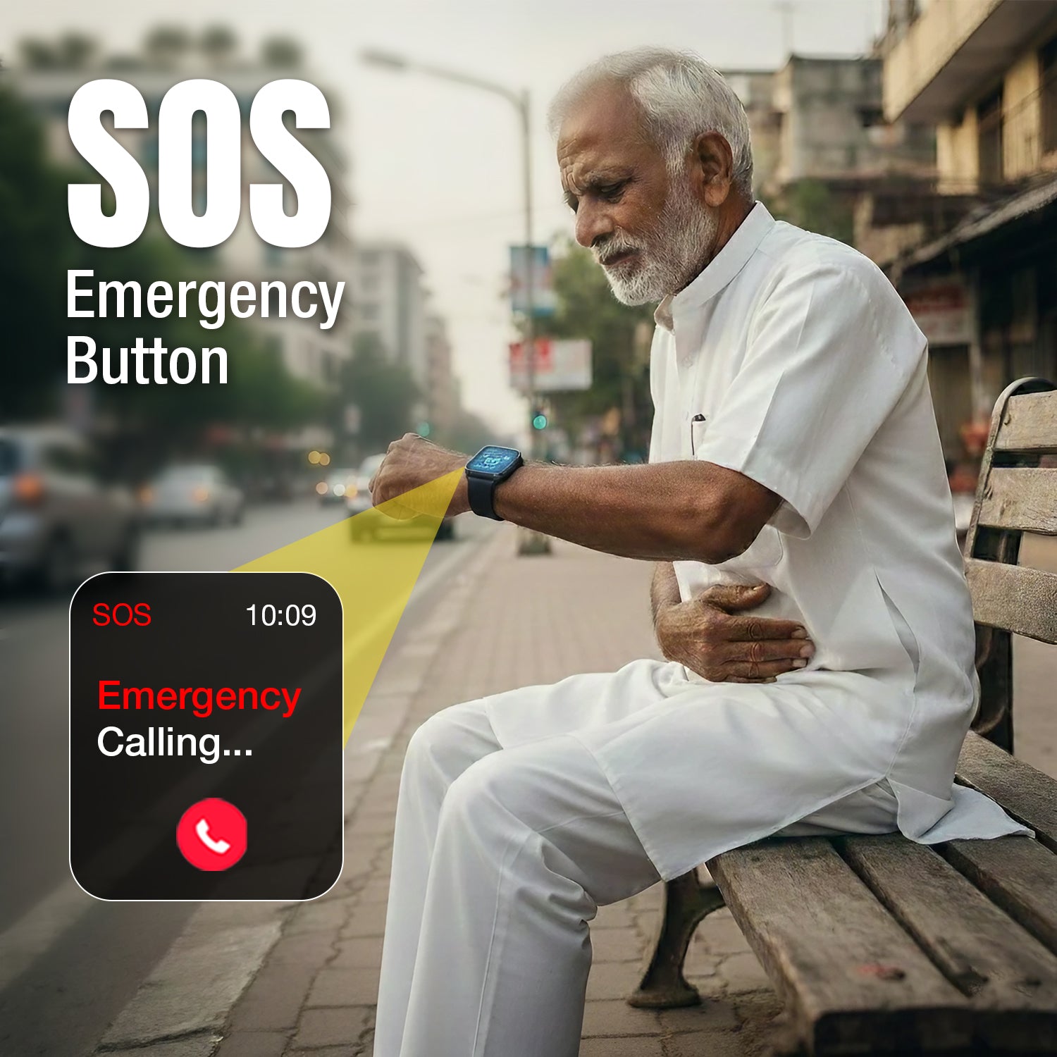 Sekyo Elder Safety Smartwatch