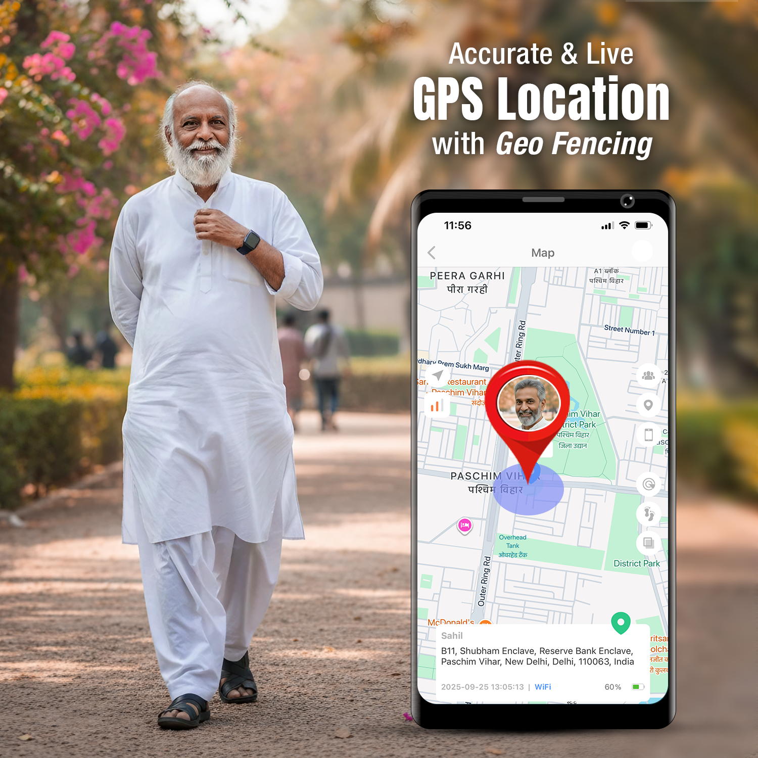 Sekyo Elder Safety Smartwatch