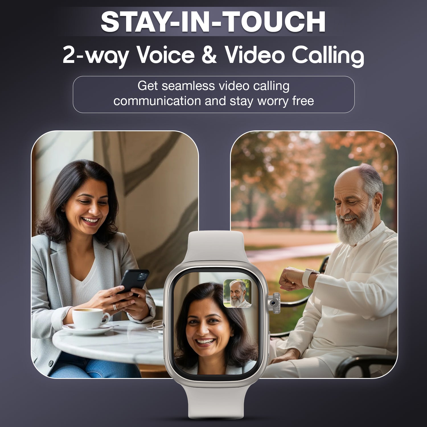 Sekyo Elder Safety Smartwatch