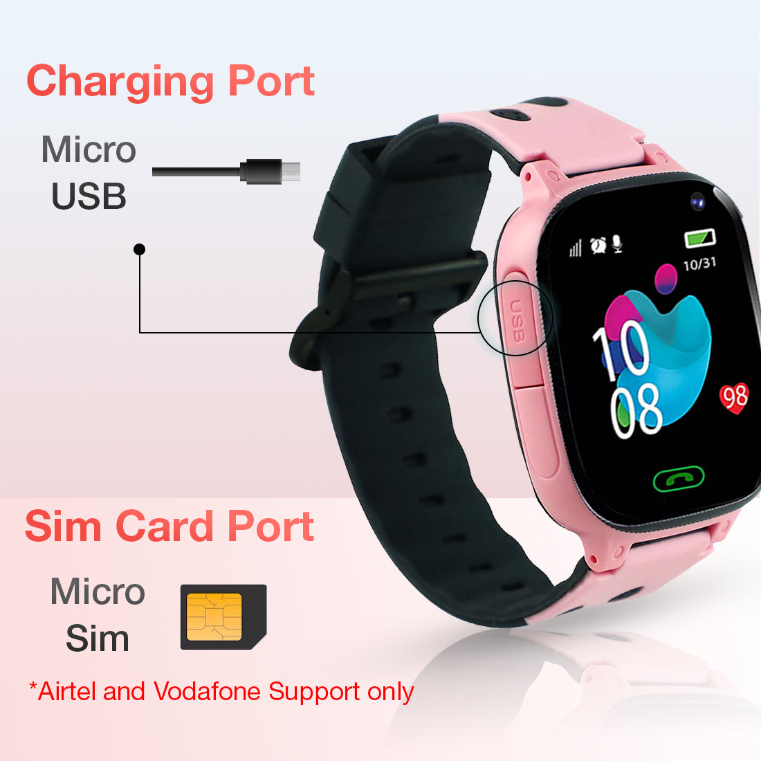 Sekyo S1 Kids Smart Watch with Calling