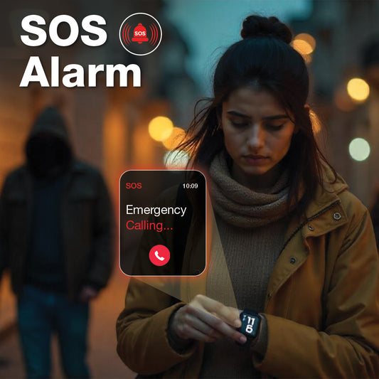 Sekyo Shield Smart Watch For Women - SEKYO INNOVATIONS PRIVATE LIMITED