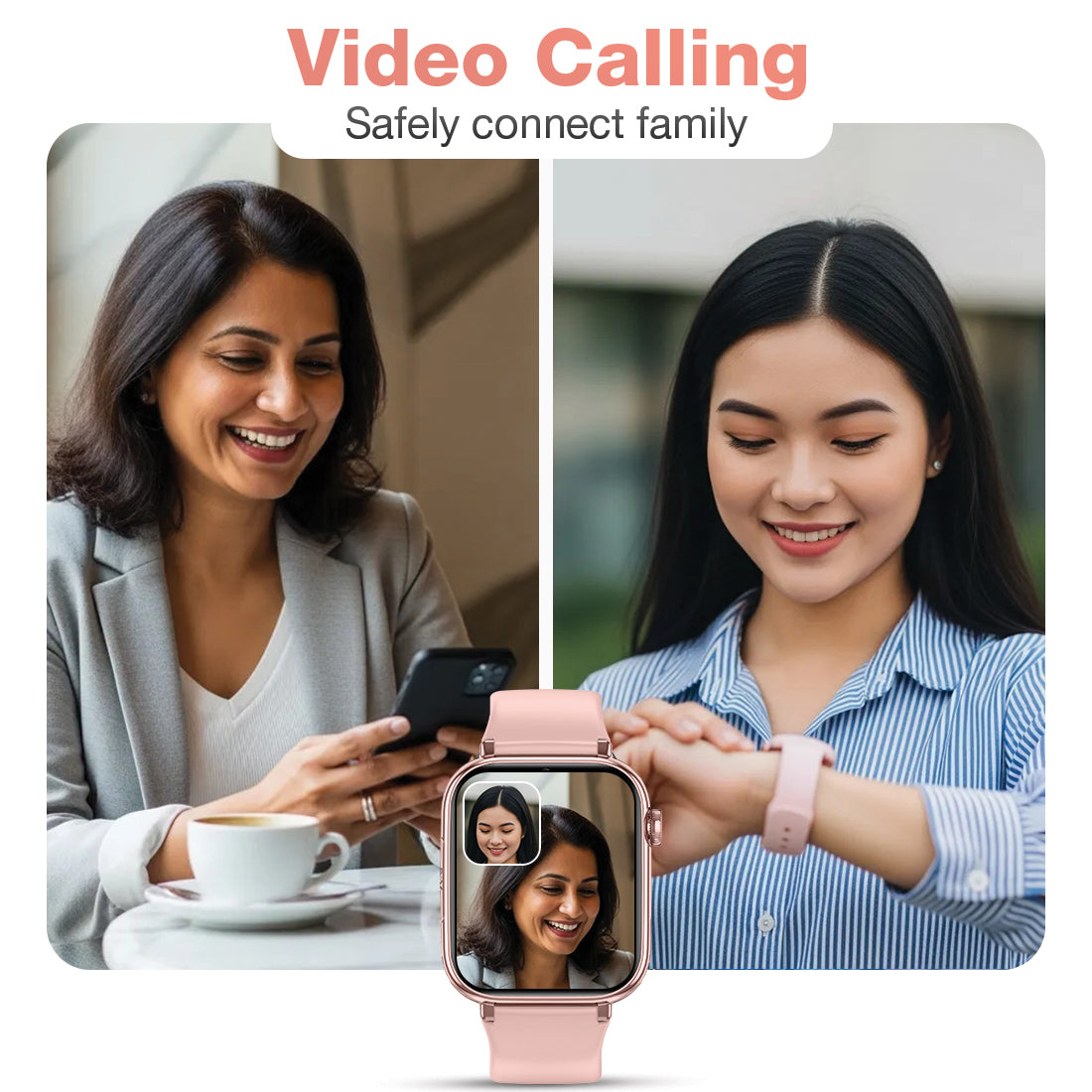 Sekyo Shield Smart Watch For Women - SEKYO INNOVATIONS PRIVATE LIMITED