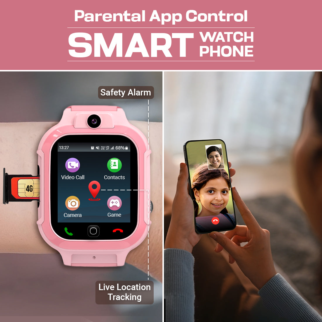 Phone Touch Mobile Ghadi Bluetooth Smart Watch Ghadi Touch Ghadi