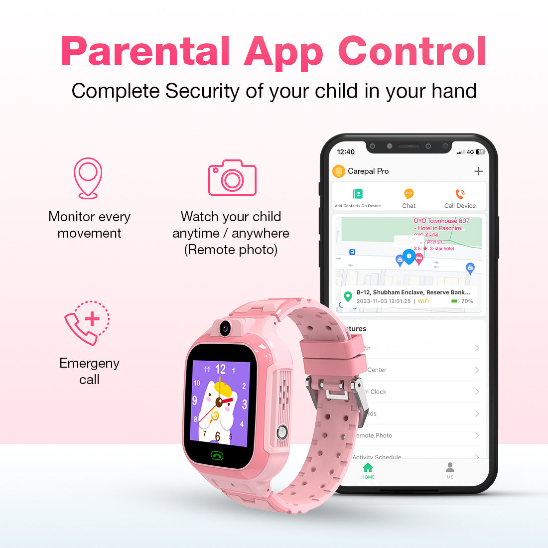 Carepal Pro Plus 4G Smart Watch Phone