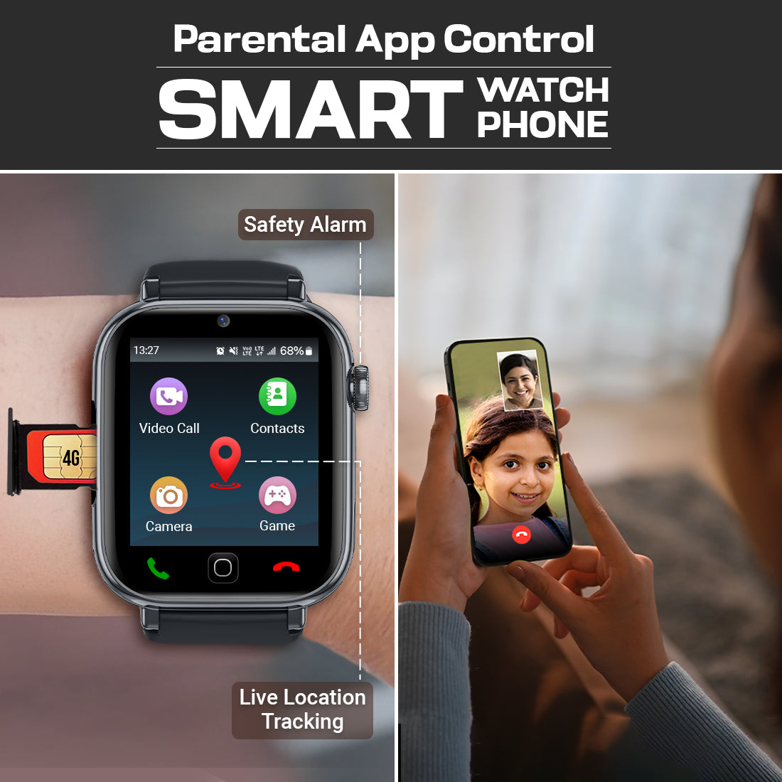 Magic Pro Kids Smart Watch - SEKYO INNOVATIONS PRIVATE LIMITED