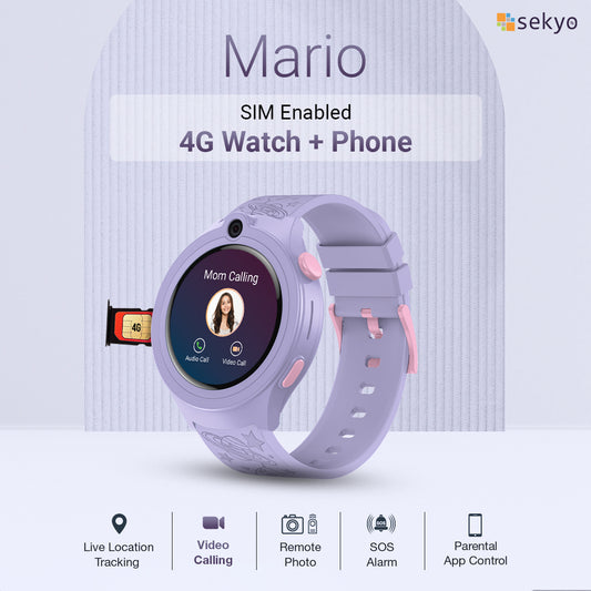 Mario Smart Watch Phone For Kids