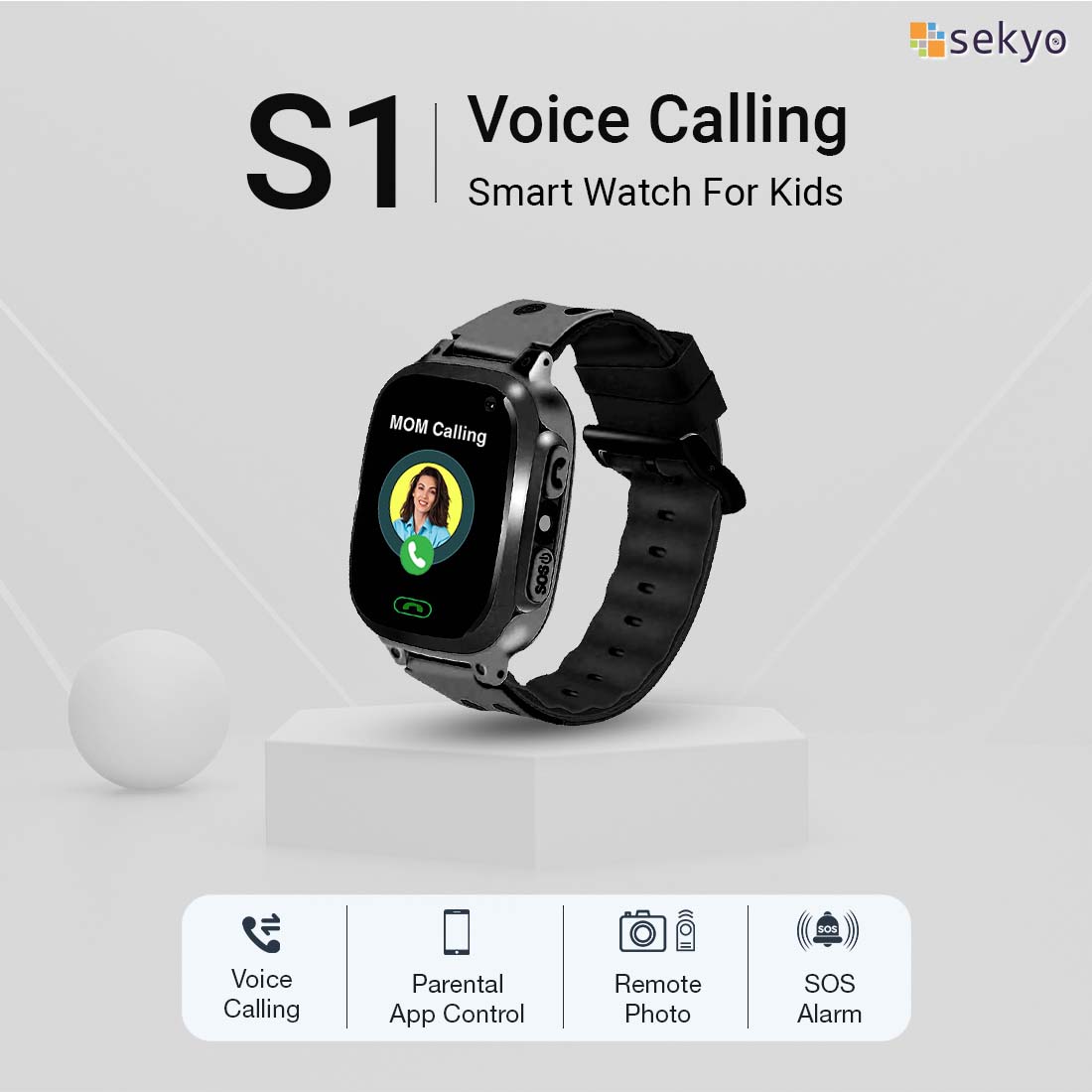 Sekyo S1 Kids Smart Watch with Calling