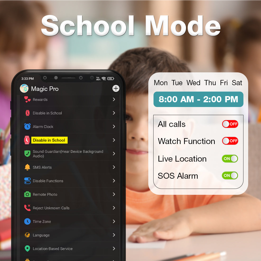 Magic Pro Smart Watch Phone
